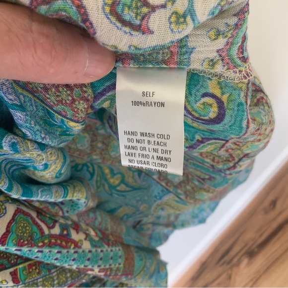 Floral Print Ruffle Hem Y2K Midi Sun Dress - Picture 11 of 14